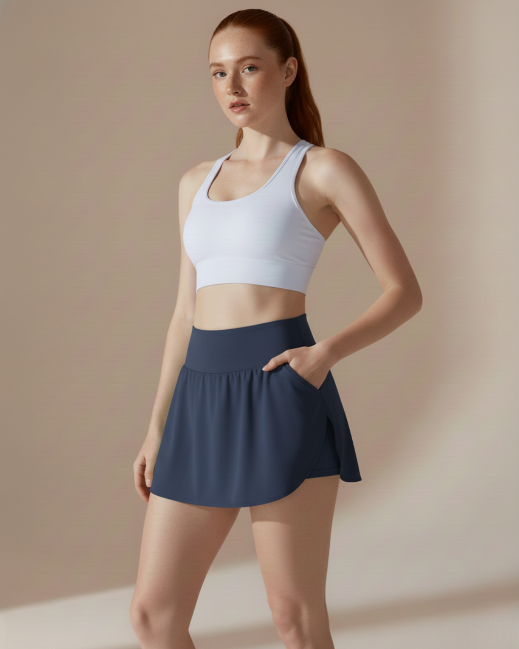 Skort MOTION - Bleu Marine