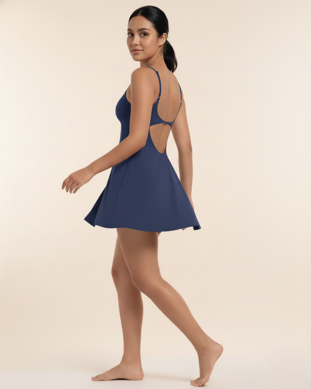 Robe-short Solena - Navy
