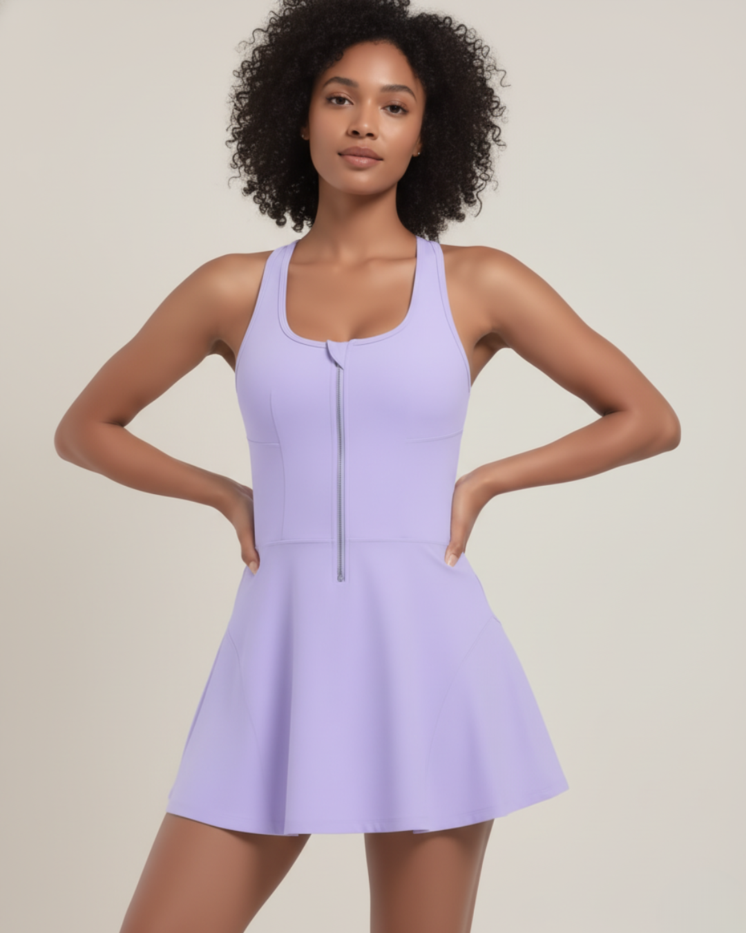 AeraFit™ Court Dress - Lavande